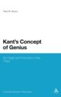 Image for Kant&#39;s concept of genius  : its origin and function in the third critique