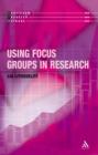 Image for Using focus groups in research