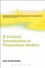 Image for A critical introduction to translation studies