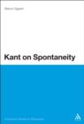Image for Kant on spontaneity