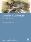 Image for Children&#39;s Literature in Context