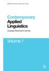 Image for Contemporary Applied Linguistics Volume 1
