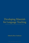 Image for Developing materials for language teaching