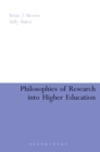 Image for Philosophies of Research Into Higher Education