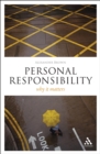Image for Personal responsibility: why it matters