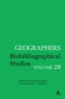 Image for Geographers: biobibliographical studies. : Vol. 28
