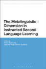 Image for The metalinguistic dimension in instructed second language learning