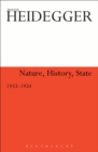 Image for Nature, history, state  : 1933-1934