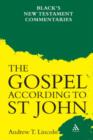 Image for Gospel According to St John: Black&#39;s New Testament Commentaries