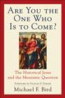 Image for Are you the One who is to come?: the historical Jesus and the messianic question