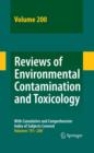 Image for Reviews of environmental contamination and toxicology. : Vol. 200