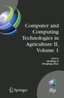 Image for Computer and Computing Technologies in Agriculture II, Volume 1 : The Second IFIP International Conference on Computer and Computing Technologies in Agriculture (CCTA2008), October 18-20, 2008, Beijin