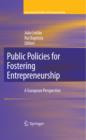Image for Public policies for fostering entrepreneurship: a European perspective