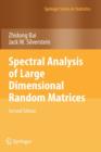 Image for Spectral analysis of large dimensional random matrices