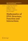 Image for Mathematics of DNA structure, function and interactions