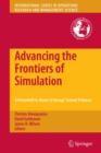 Image for Advancing the Frontiers of Simulation : A Festschrift in Honor of George Samuel Fishman