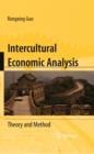 Image for Intercultural economic analysis: theory and method