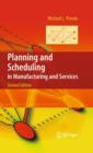 Image for Planning and Scheduling in Manufacturing and Services