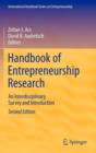 Image for Handbook on entrepreneurship research