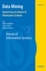 Image for Data mining: special issue in Annals of information systems