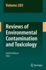 Image for Reviews of Environmental Contamination and Toxicology Vol 203