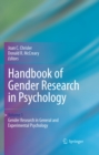 Image for Handbook of Gender Research in Psychology: Volume 1: Gender Research in General and Experimental Psychology