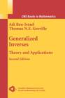 Image for Generalized inverses  : theory and applications