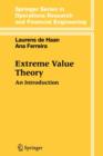 Image for Extreme Value Theory