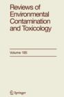 Image for Reviews of environmental contamination and toxicologyVol. 185
