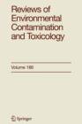 Image for Reviews of Environmental Contamination and Toxicology 186