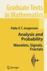 Image for Analysis and probability  : wavelets, signals, fractals
