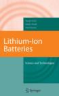 Image for Lithium-Ion Batteries : Science and Technologies