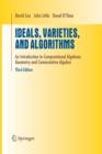 Image for Ideals, varieties, and algorithms  : an introduction to computational algebraic geometry and commutative algebra