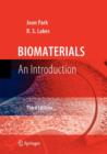 Image for Biomaterials : An Introduction