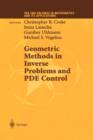 Image for Geometric methods in inverse problems and PDE control