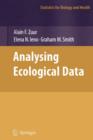 Image for Analyzing Ecological Data