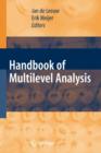 Image for Handbook of  Multilevel Analysis