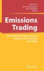 Image for Emissions trading  : institutional design, decision making and corporate strategies