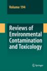 Image for Reviews of environmental contamination and toxicologyVol. 194