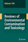 Image for Reviews of Environmental Contamination and Toxicology 196