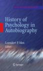 Image for History of Psychology in Autobiography