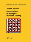 Image for Introduction to analytic number theory