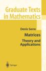 Image for Matrices  : theory and applications