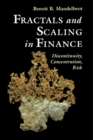 Image for Fractals and Scaling in Finance