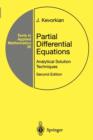 Image for Partial differential equations  : analytical solution techniques