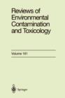 Image for Reviews of environmental contamination and toxicologyVolume 161