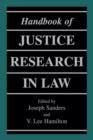 Image for Handbook of Justice Research in Law