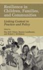 Image for Resilience in Children, Families, and Communities : Linking Context to Practice and Policy