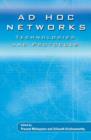 Image for Ad hoc networks  : technologies and protocols