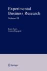 Image for Experimental business researchVolume III,: Marketing, accounting and cognitive perspectives